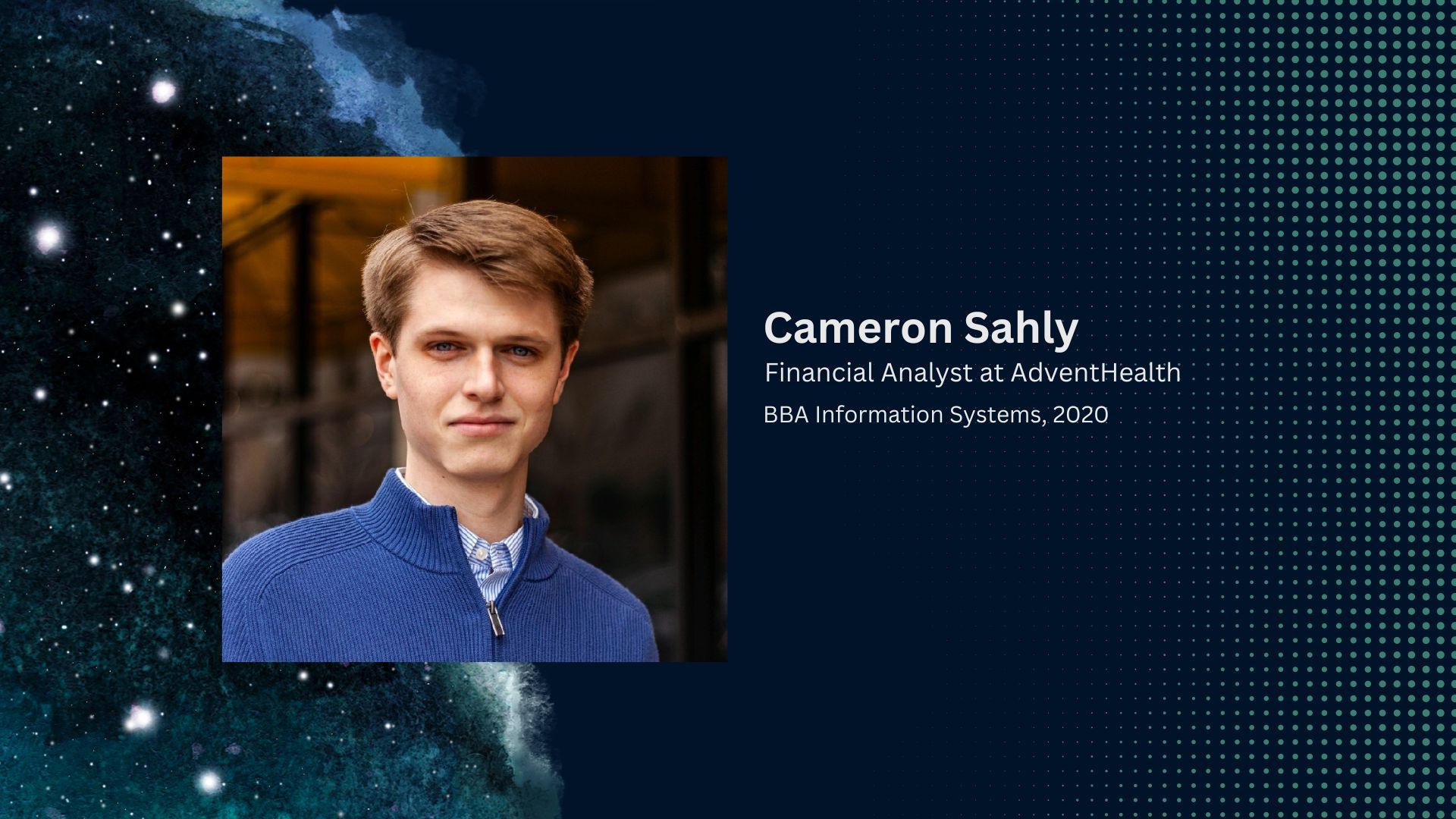 Cameron Sahly: AdventHealth Financial Analyst and Technologically Savvy Community Leader